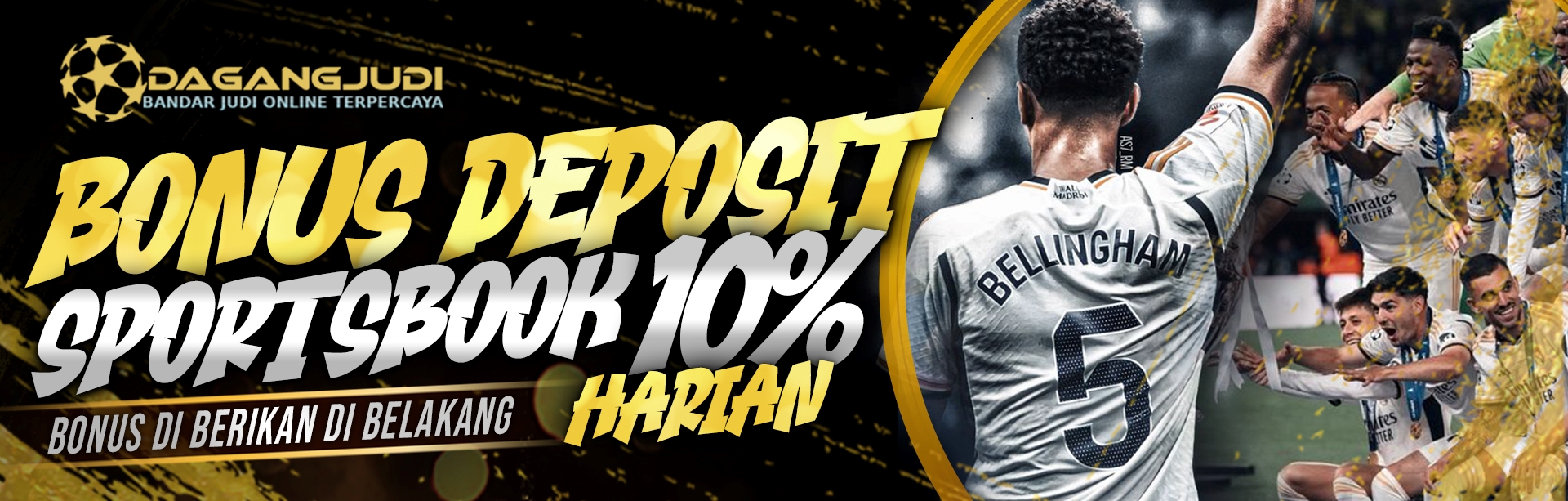 BONUS DEPOSIT SPORTSBOOK 10% HARIAN