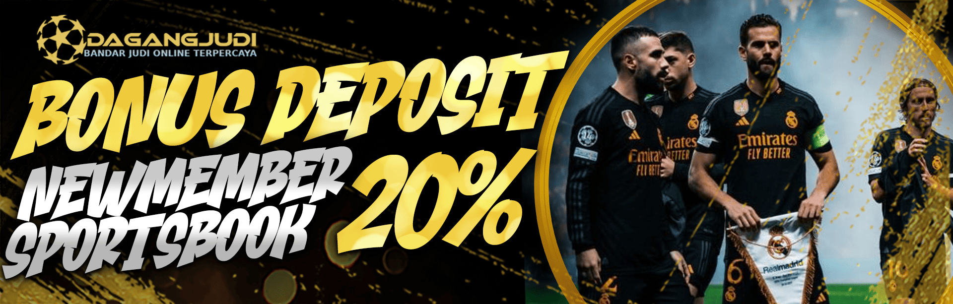 BONUS DEPOSIT NEW MEMBER SPORTSBOOK 20%