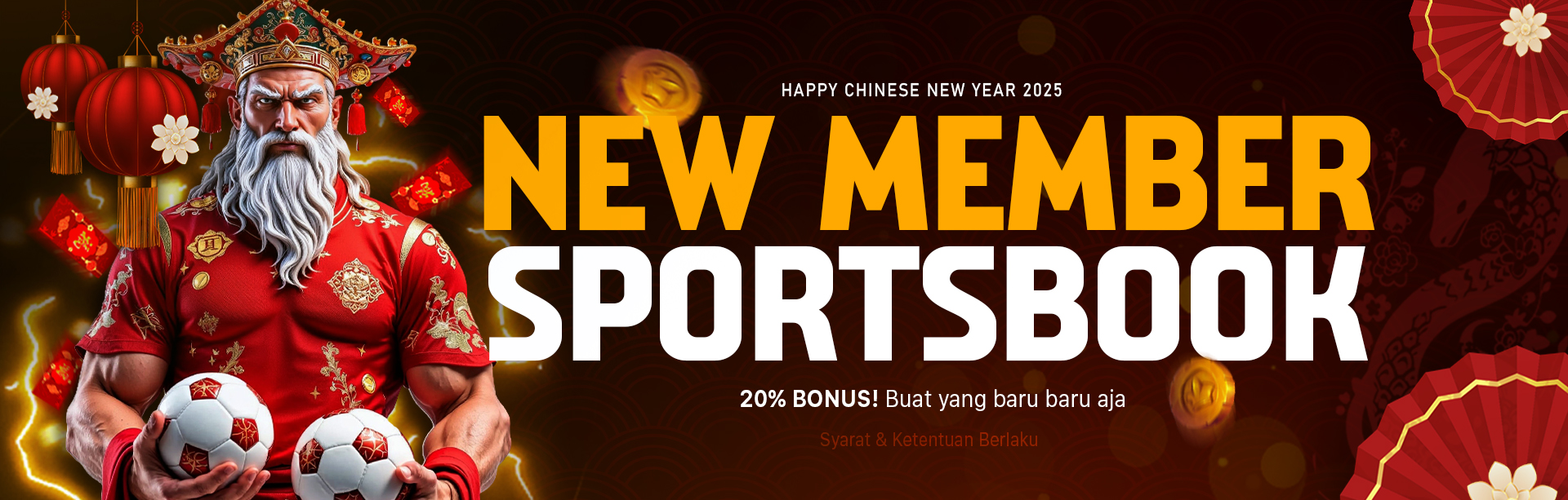 BONUS DEPOSIT NEW MEMBER SPORTSBOOK 20%