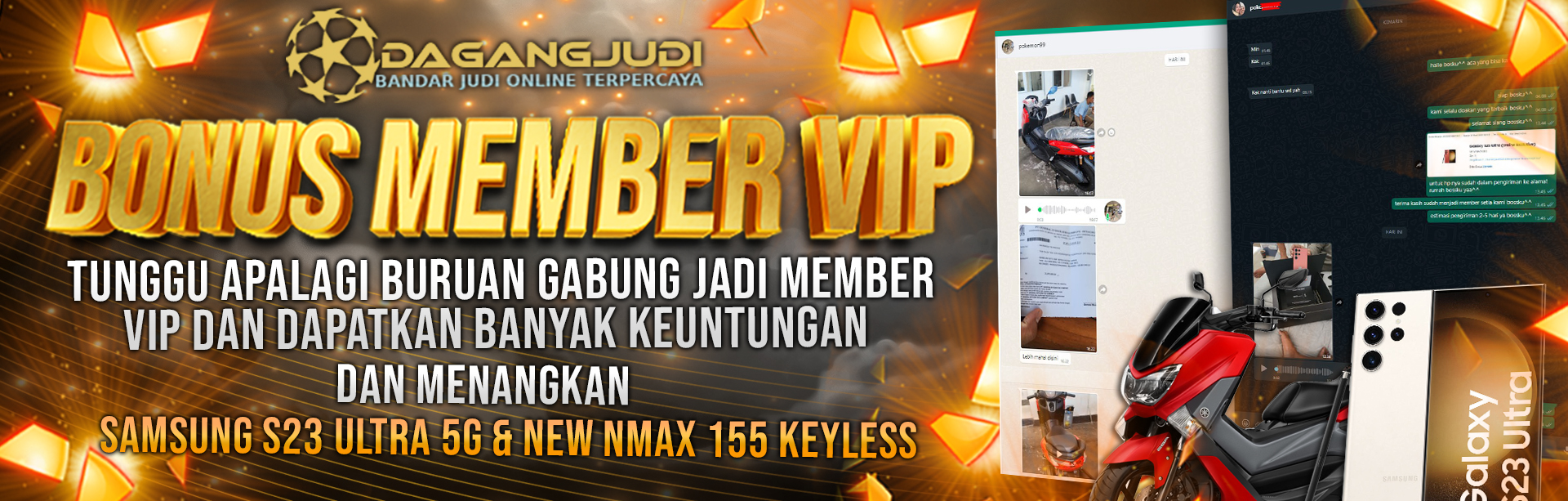 BONUS MEMBER SETIA VIP