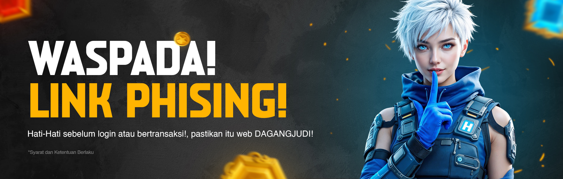WASPADA HATI HATI LINK PHISING