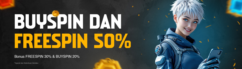 BONUS FREESPIN 50%